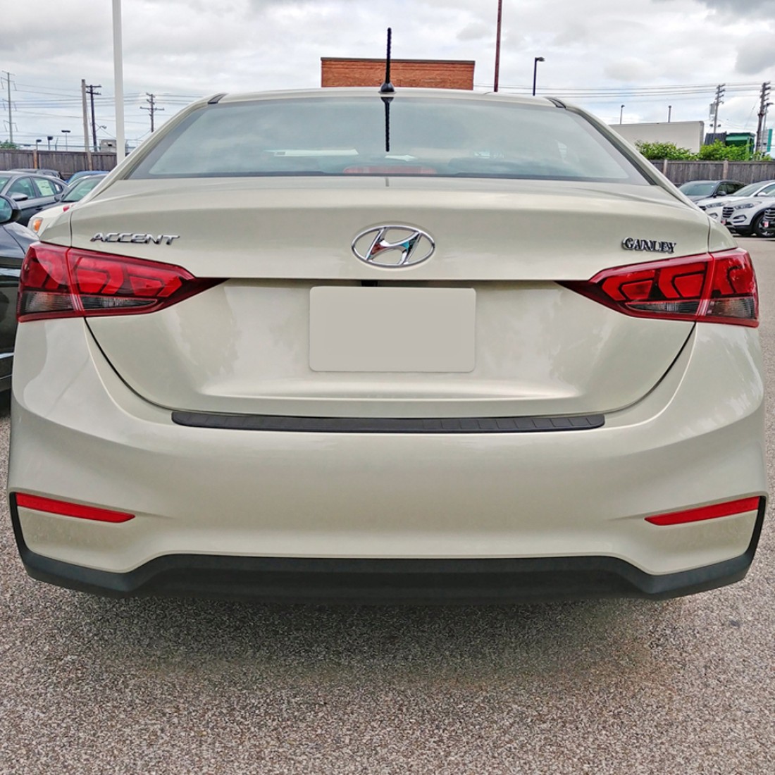 Hyundai Accent Sedan Rear Bumper Protector 2018 2021